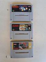 3 Super Nintendo Spiele