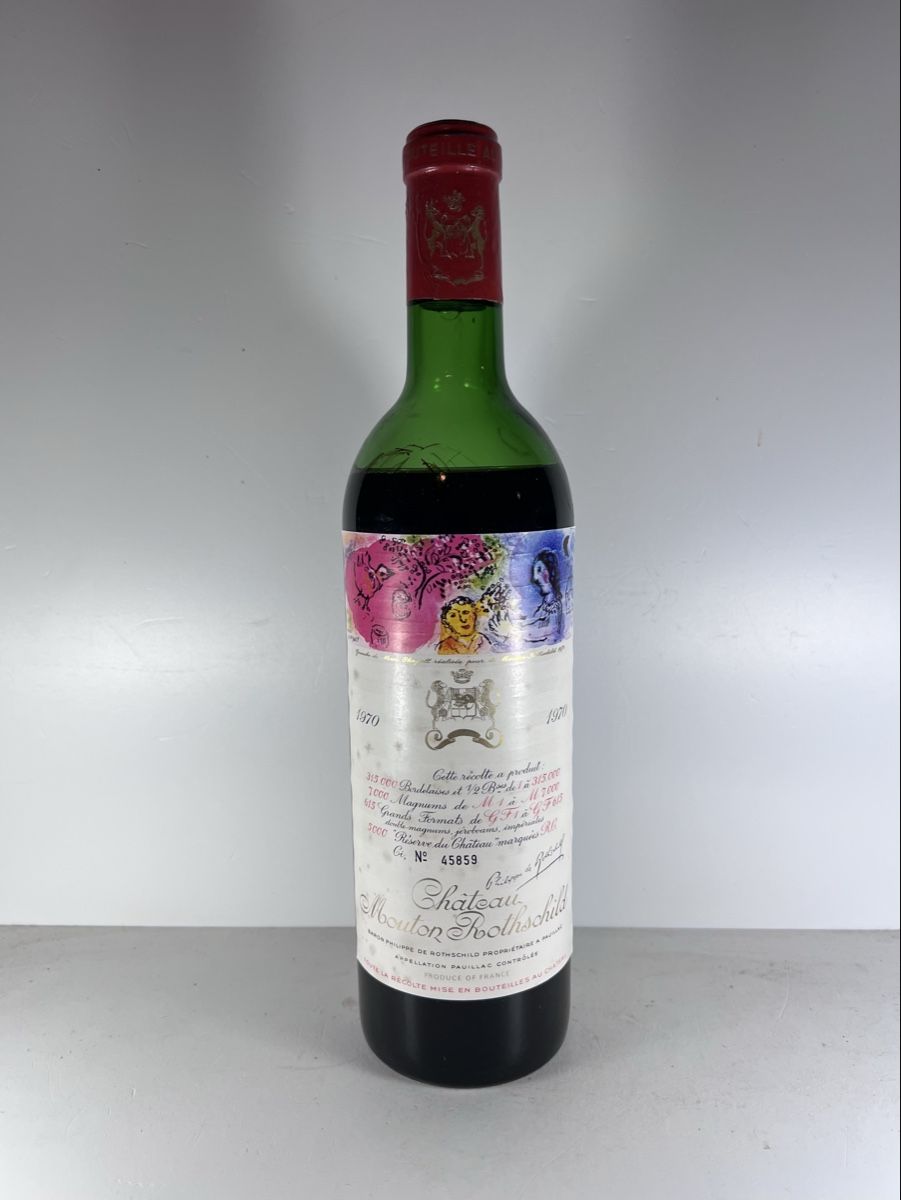 Mouton Rothschild Vino: Château Mouton Rothschild 1970 – Usato da Busswil TG venduto da MarilenaS