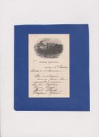 Carte postale Pierre Gertsch La Ferrière 1923