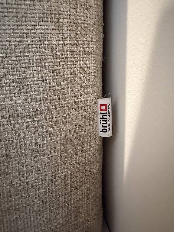 Brühl Sofas: Original Brühl Moule Stoff Sofa Bett Beige – D'occasion à Zürich par iri_z8qj 4