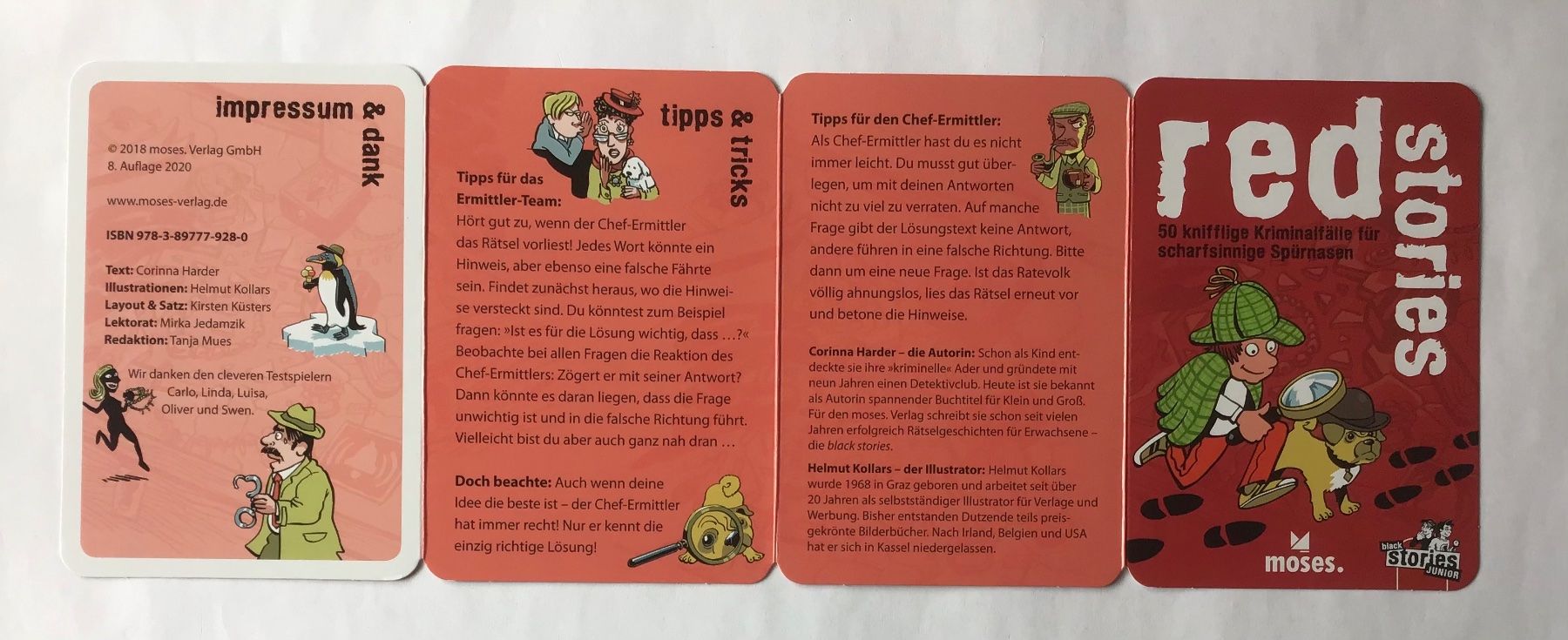 Jeux: Spiel: red  stories – Neuf (Voir description) à Bubendorf par Alpenheidi 4