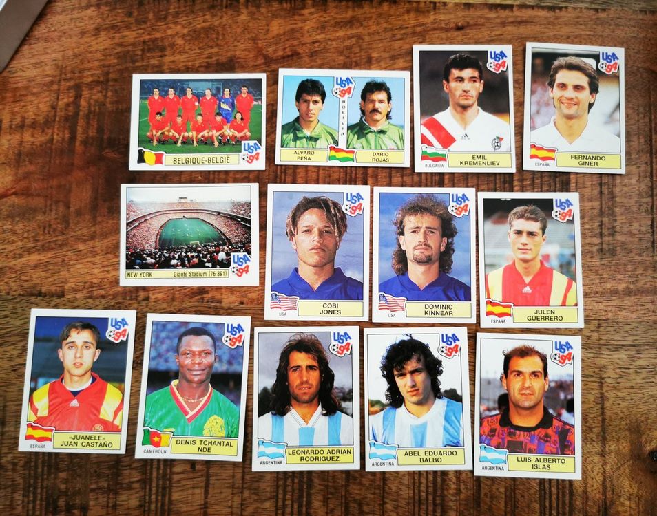 Carte Panini Gabriel Batistuta – Coupe Du Monde 1994 – Argentine – PSA 8