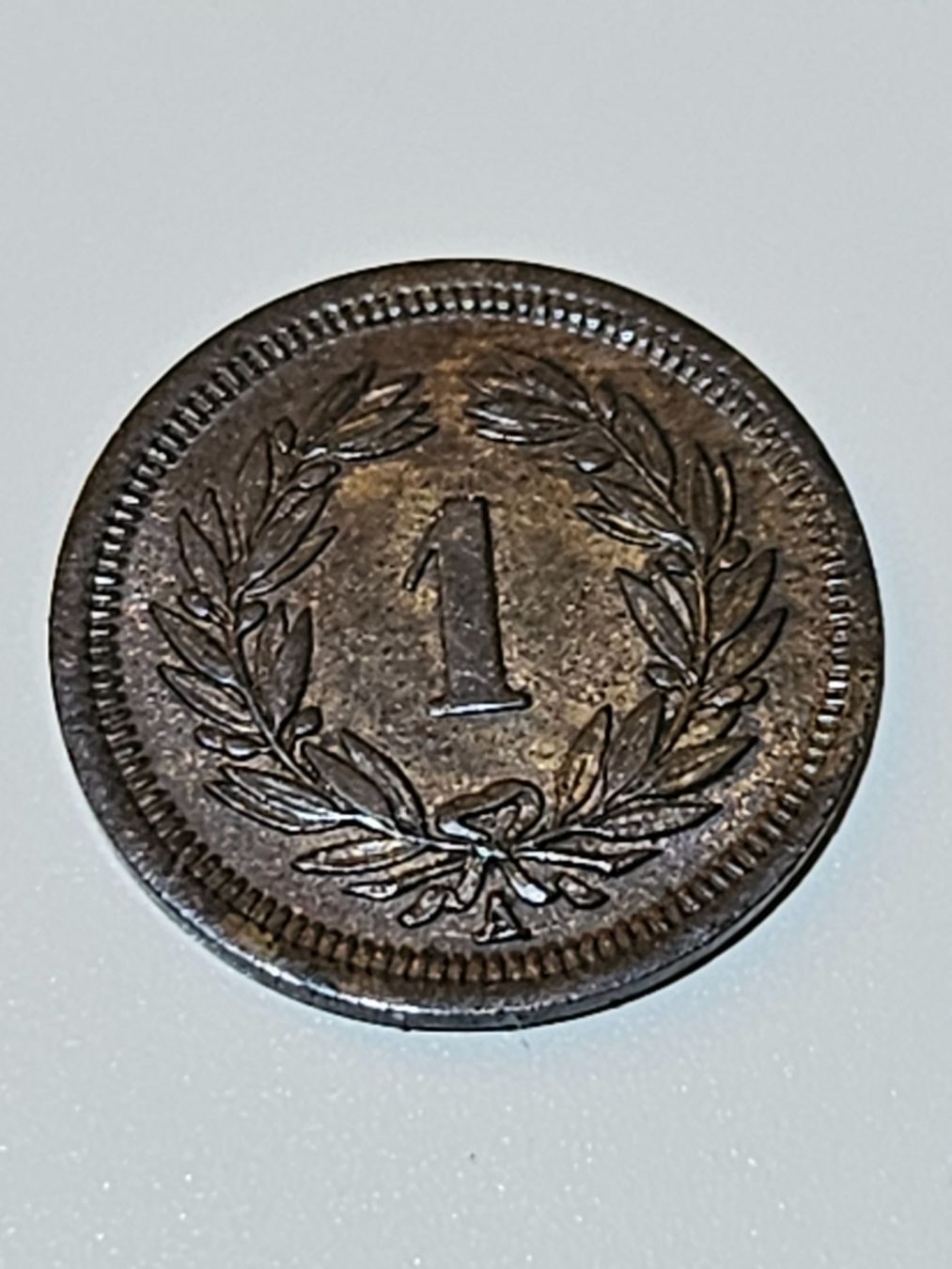 Tutti le monete: 1 Rappen 1850 – Usato da Pfäffikon ZH venduto da Melibol 2