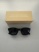 Sonnenbrille Schwarz mit Box Neu
