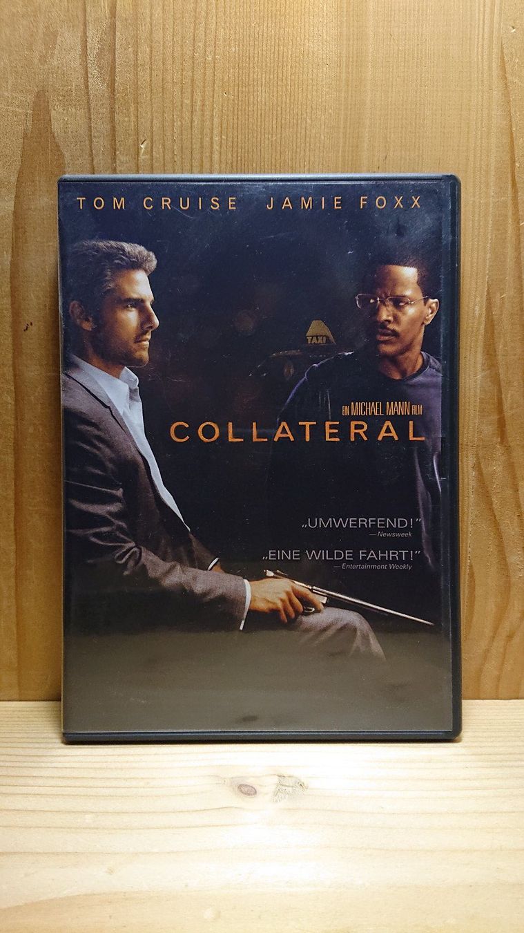 Tutti i DVDs: COLLATERAL DVD mit Tom Cruise und Jamie Foxx – Usato da Wilderswil venduto da Exebub