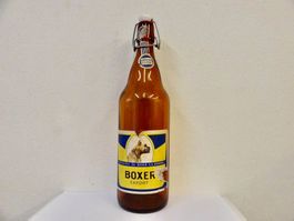 Bierflasche BRAUEREI BRASSERIE DU BOXER EXPORT ROMANEL 1963