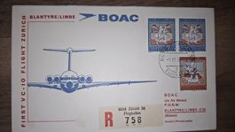 Boac Zürich - Blantyre / Limbe 01.11.1966