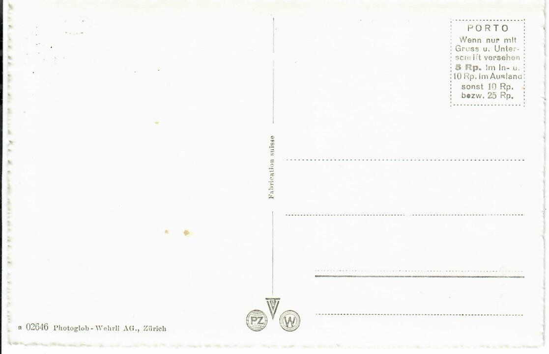 Cartes postales: Lauterbrunnen Hotel Steinbock – D'occasion à Hochdorf par Ziegel-16 1