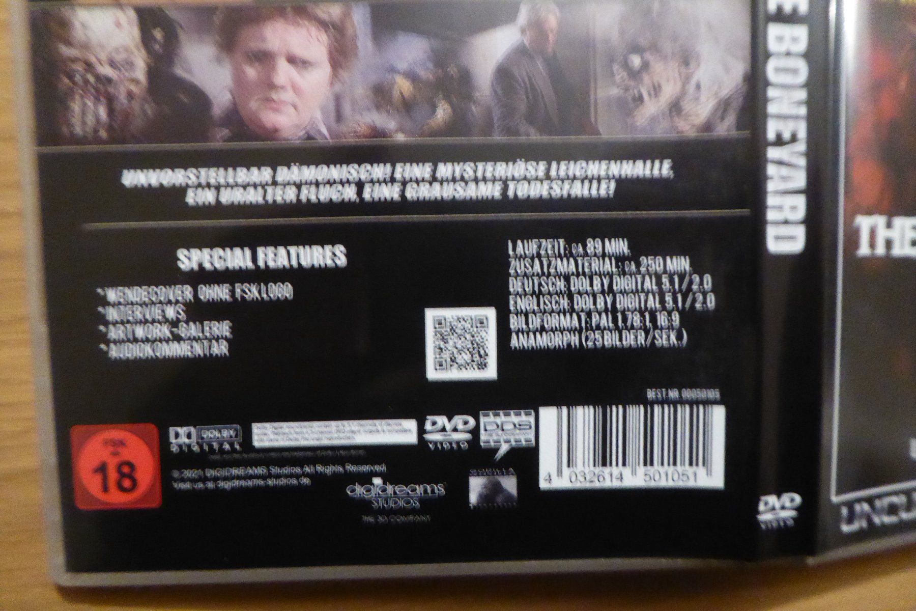 Tutti i DVDs: DVD Bone Yard Classic Cult Collection – Usato da Allschwil venduto da Summelsarium 2