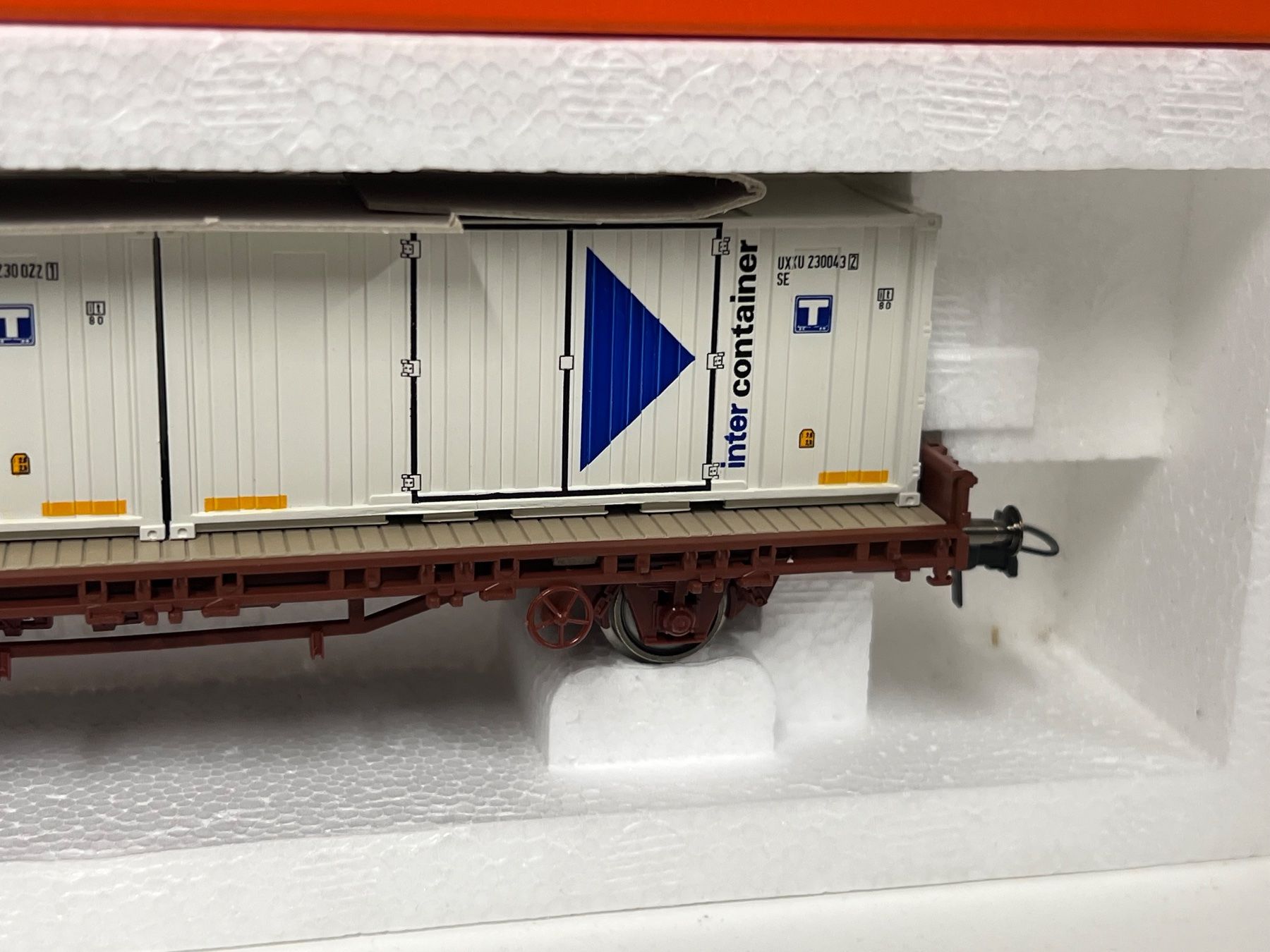 Roco Modellini di ferrovie: Roco 47098 SNCF inter container H0 DC – Nuovo e nell'imballaggio originale da Neuenhof venduto da ludovicco 1