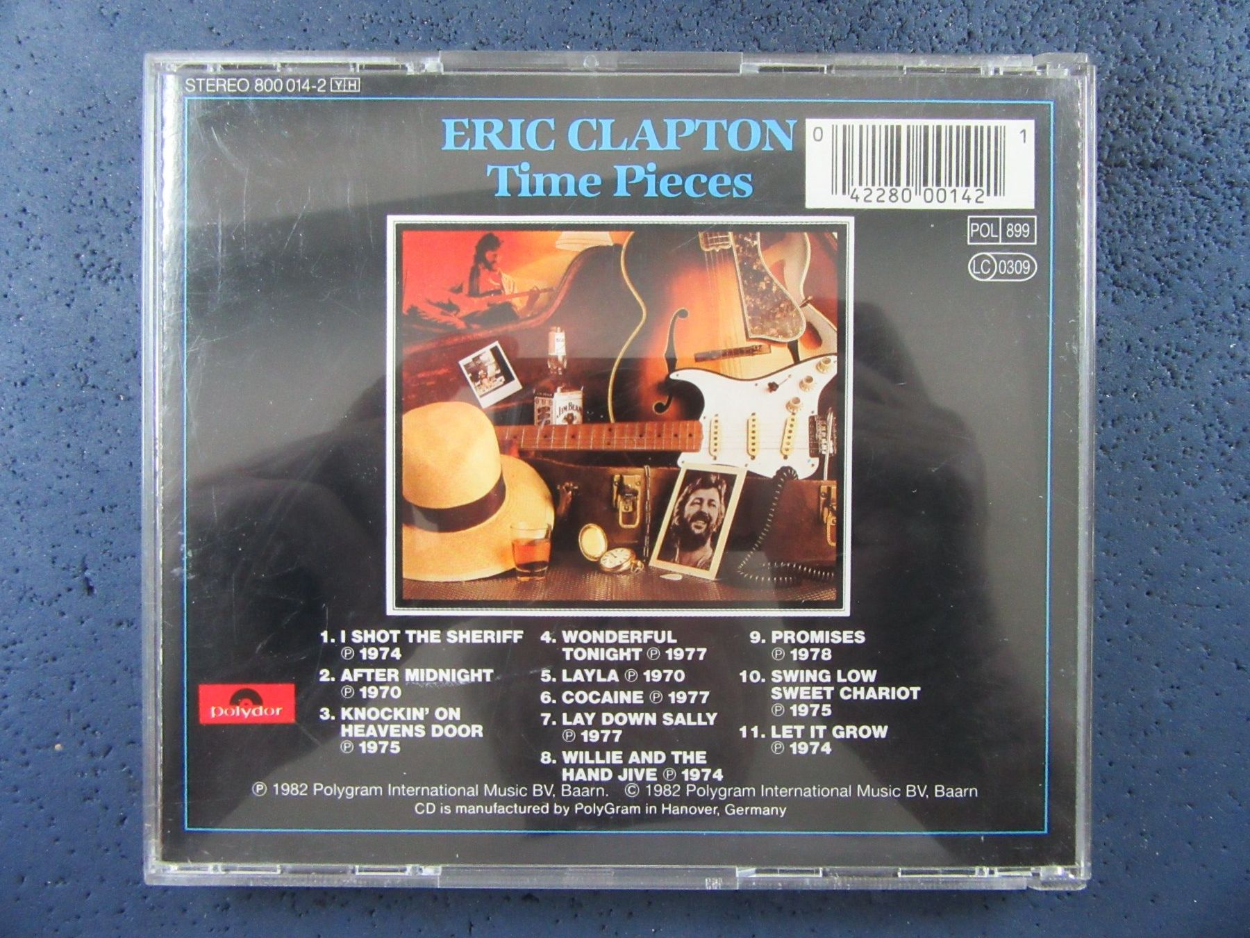 CD: BEST OF ERIC CLAPTON " TIME PIECES " CD – Usato da Ettingen venduto da Hausi4711 1
