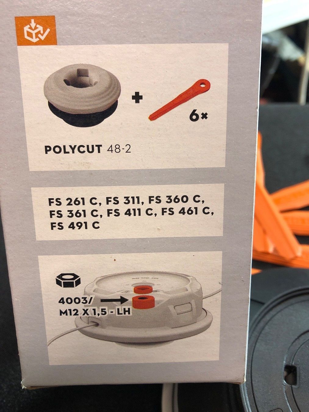 Stihl Tutte le macchine: Stihl PolyCut 48-2 Freischneider Trimmer Mähköpfe – Usato da Reinach BL venduto da colmarer 3