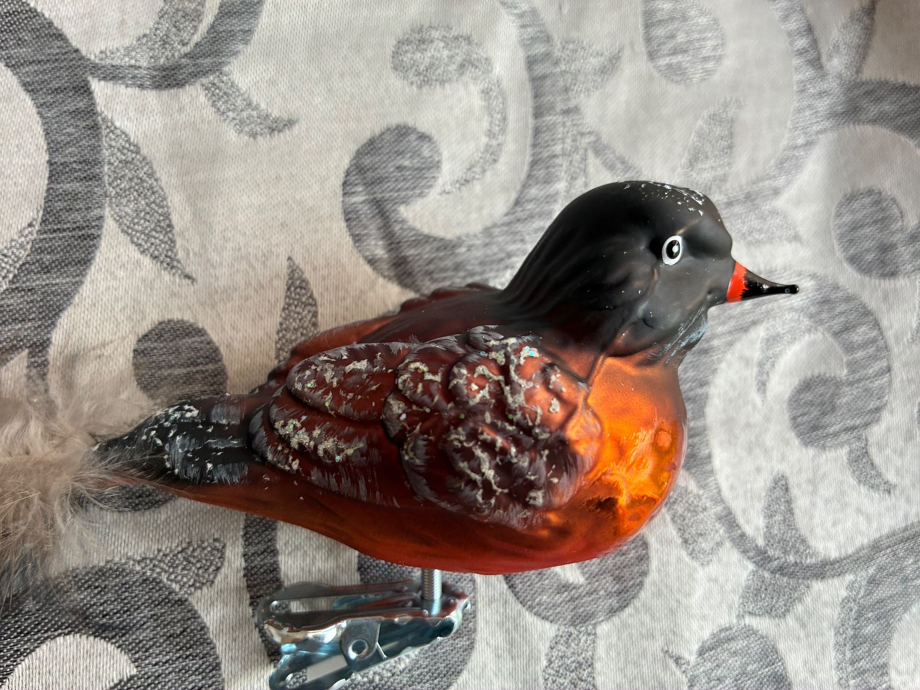 Alle Dekorationen: Wanderdrossel Vogel Christbaumschmuck – Neu und originalverpackt aus Alpnach Dorf von marvo 1