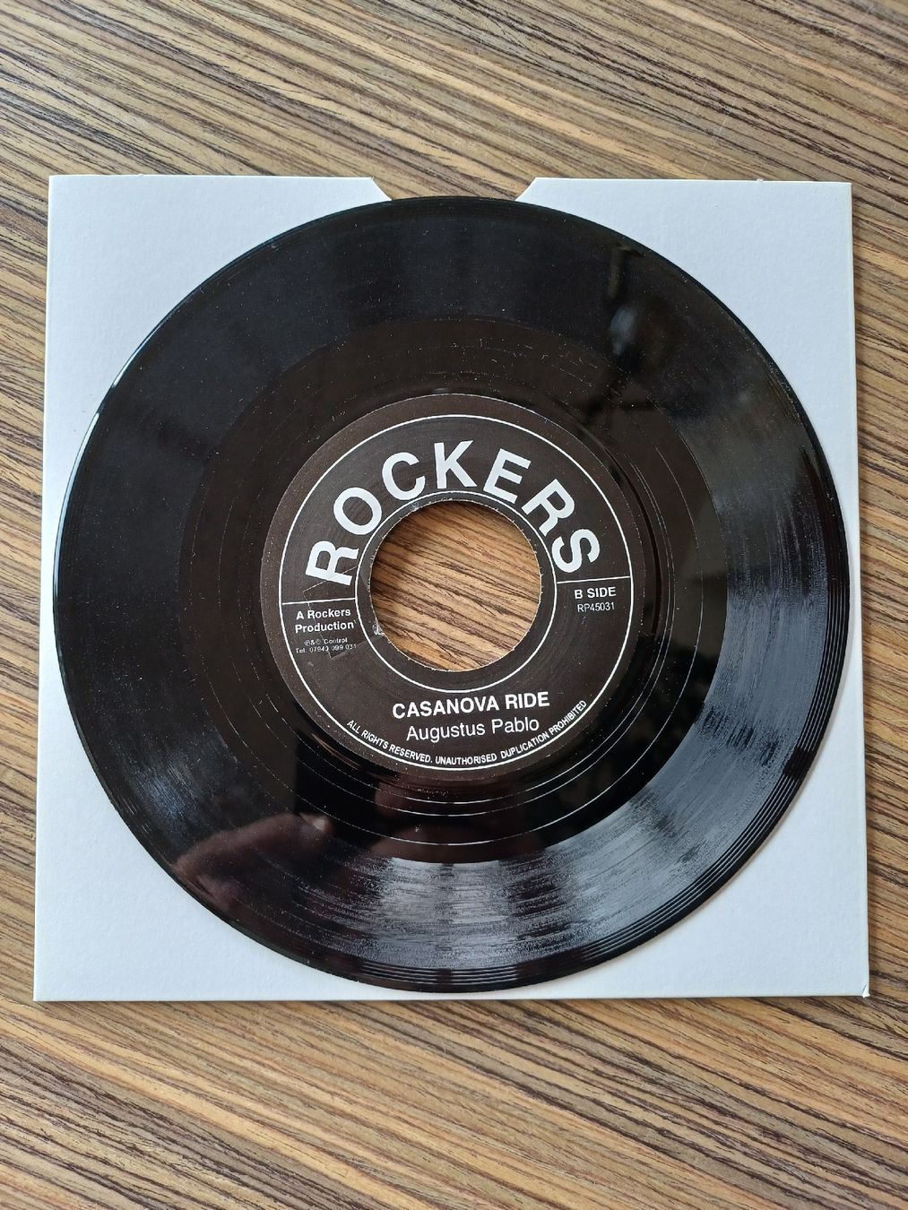 Dischi in vinile: Roman Stewart "Casanova" 45t – Usato da Begnins venduto da Drastic-Sound 3