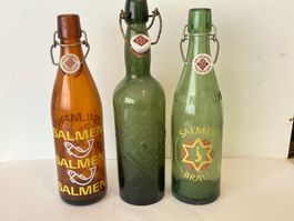 3 Bierflaschen Salmenbräu Rheinfelden