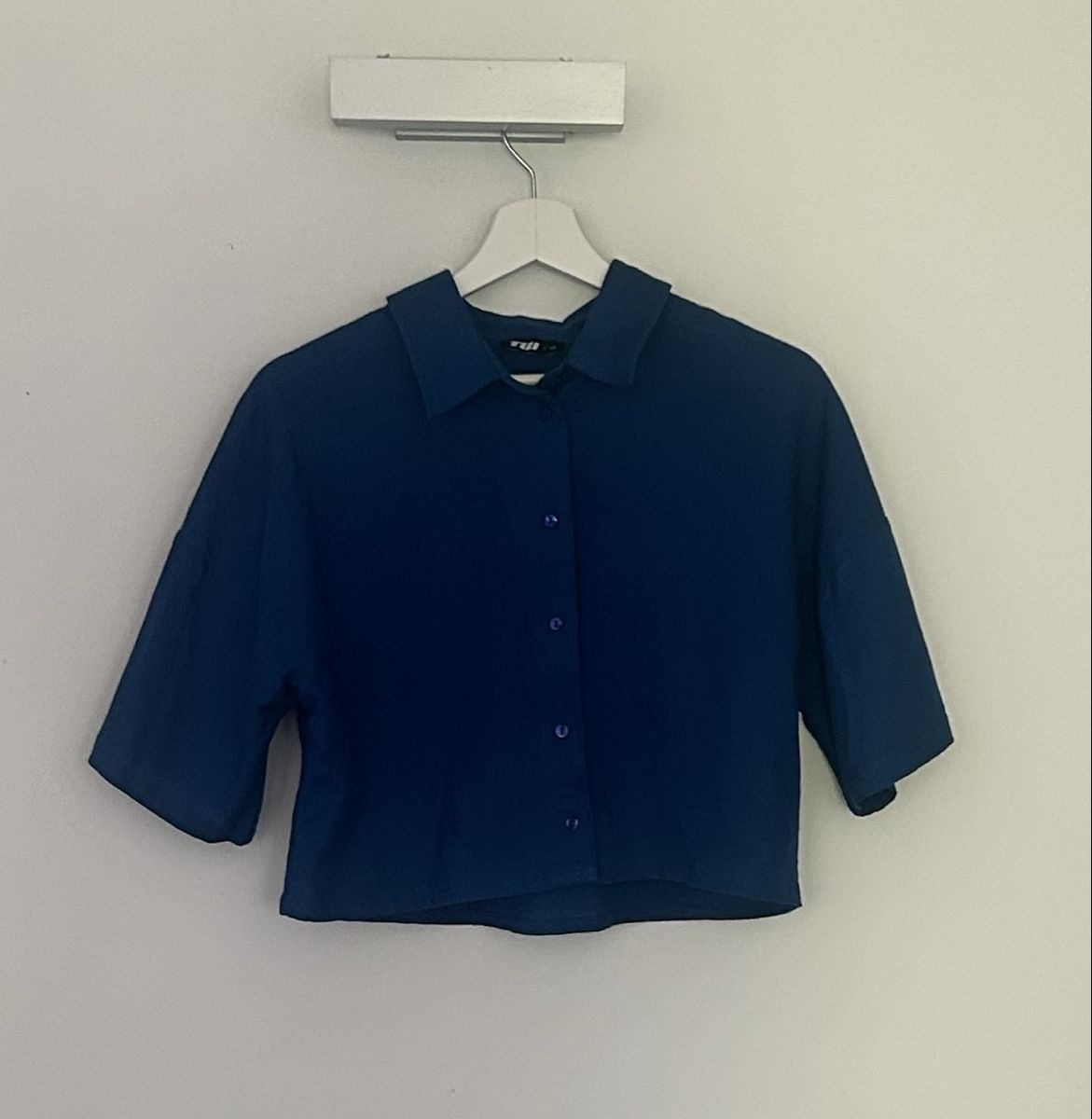 Tally Weijl Camicette: Chemisier court bleu roi – Usato da Cornol venduto da zouzoupet 1