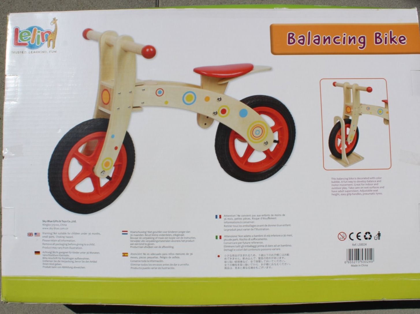 Veicoli per bambini: Lelin Laufrad – Nuovo e nell'imballaggio originale da Walliswil-Nbipp venduto da Speer516 6