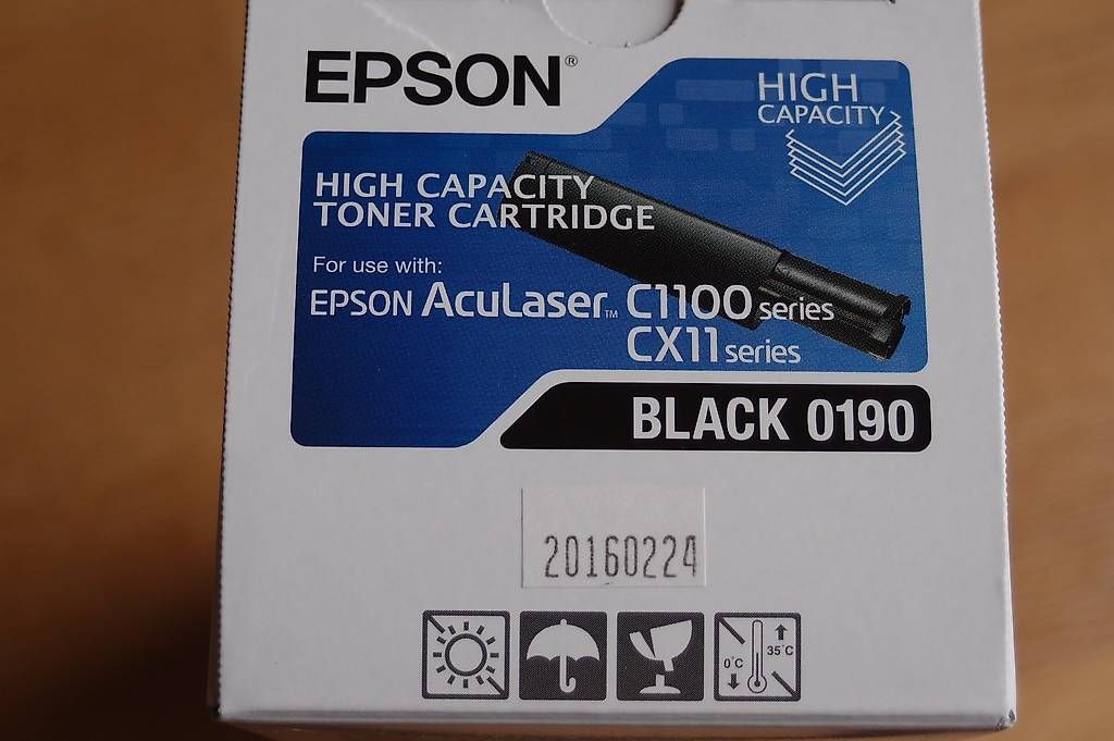 Epson Cartucce per stampanti & toner: Epson Toner C13S050190 0190 Black Aculaser – Nuovo e nell'imballaggio originale da Binz venduto da Falschfahrer 1