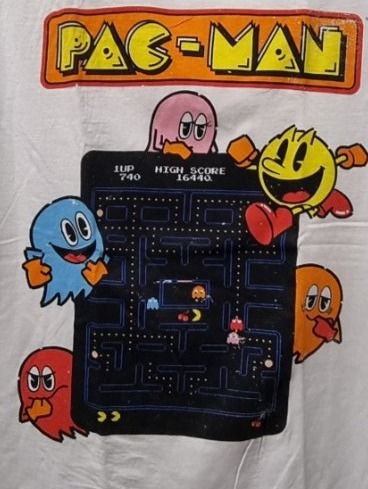T-shirt: Shirt, T-Shirt, PAC-MAN – Usato da Geroldswil venduto da Agapanthus22 1