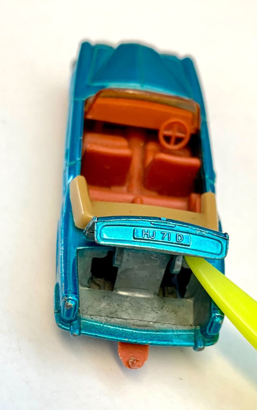 Matchbox Spielzeuge: Matchbox-Rolls Royce Silver Shadow Coupé, Nr.69, 1969 – Gebraucht aus Biel/Bienne von Oldradio 2