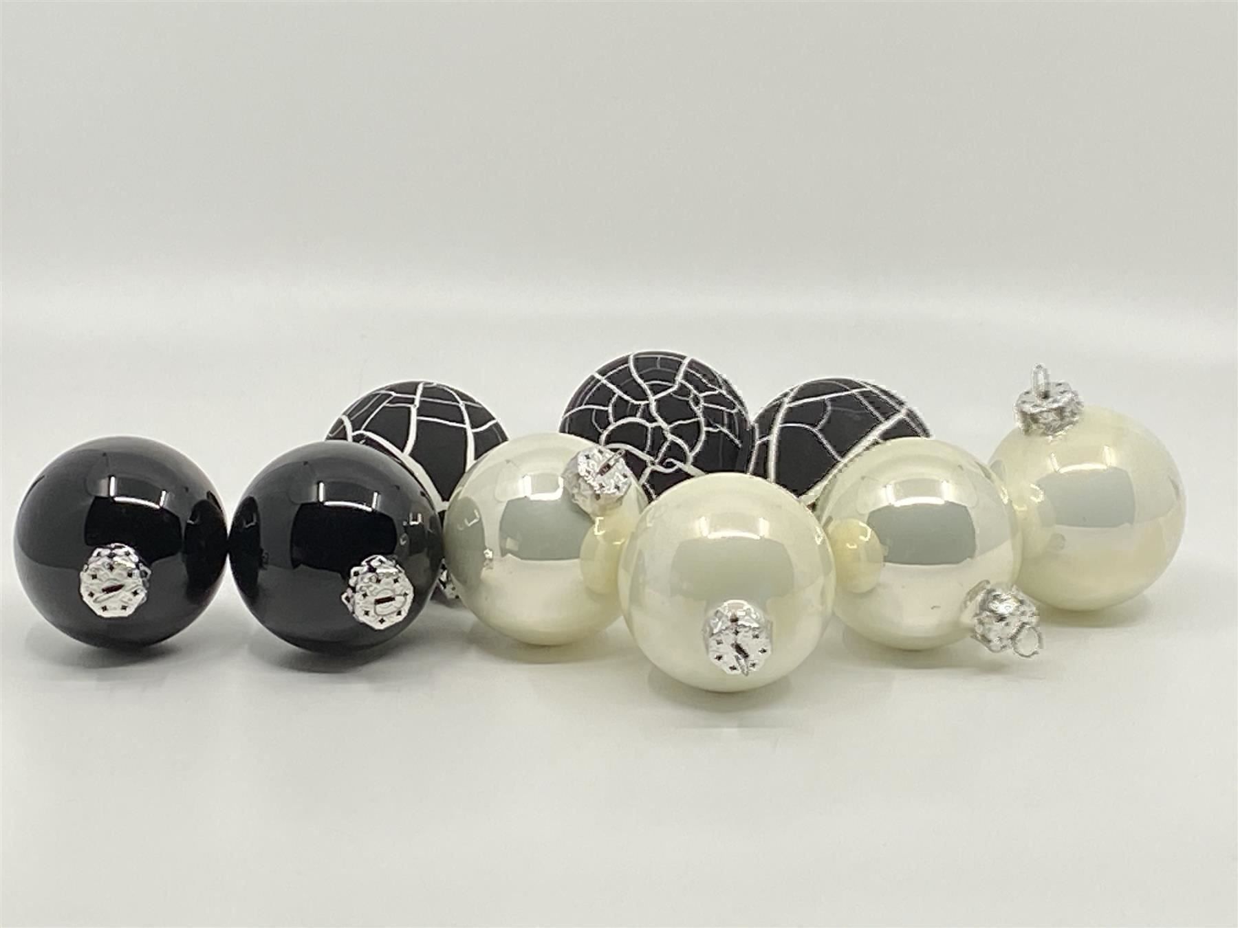Alle Dekorationen: 9er Set Gothic Weihnachtskugeln – Neu (gemäss Beschreibung) aus Langwiesen von rtWebshop 3