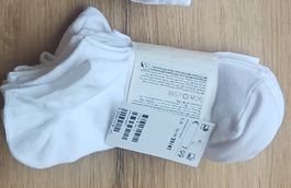 14 Paar Sneaker Socken, Weiss, Grösse 39-41, Neu & ungetrage