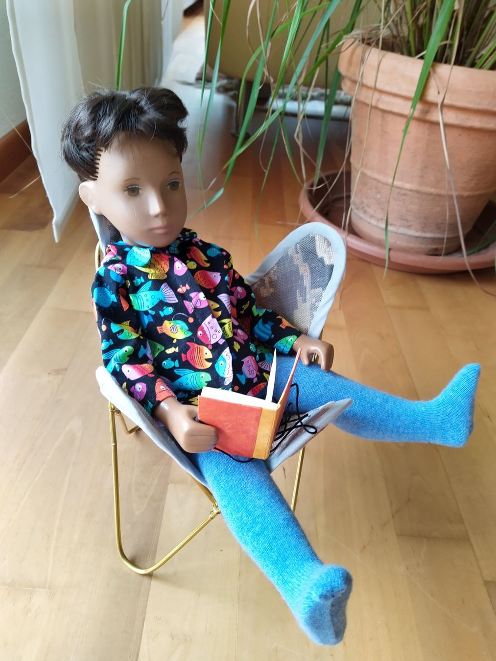Giocattoli: Butterfly Chair Massstab 1:4 – Nuovo (secondo la descrizione) da Niederglatt ZH venduto da Aswi53 4