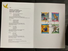 Schweiz 2001 PTT-Bögli 399 Sondermarken Pro Juventute