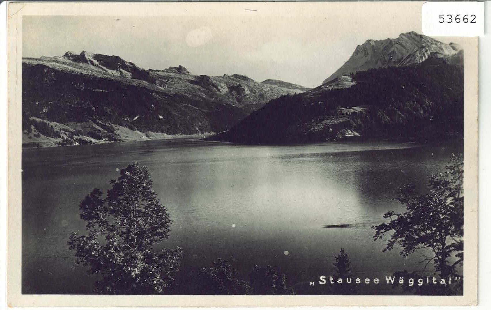 Cartoline postali: Stausee Wäggital – Usato da Ettingen venduto da Kartenplanet