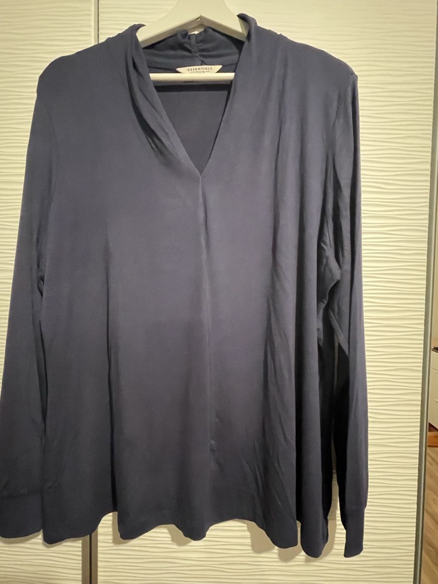 Camicette: Langarmshirt blau Grösse 44/46  – Nuovo (secondo la descrizione) da Auw venduto da chr_vcc8 3