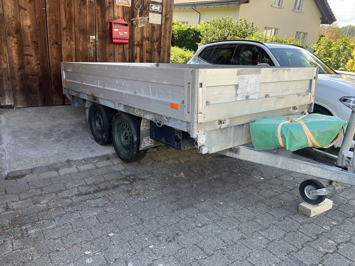 Barthau Rimorchi: Anhänger Barthau SP 2700 – Usato da Klingnau venduto da larsl0102