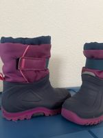 Kinder Stiefel Gummistiefel Grösse 25 dunkelblau gefüttert