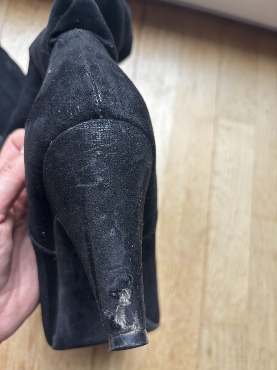 Dorothy Perkins Scarpe da donna: Bottes noires , taille 40 – Usato da Biel/Bienne venduto da Spook7 4