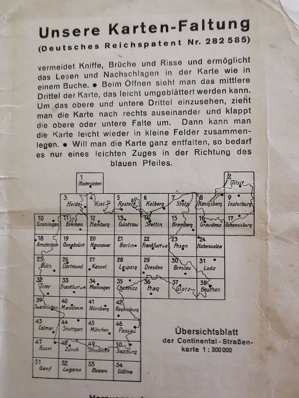 Cartine & Atlanti: Continental Strassenkarte 36 Prag – Usato da Richterswil venduto da Milan777 9