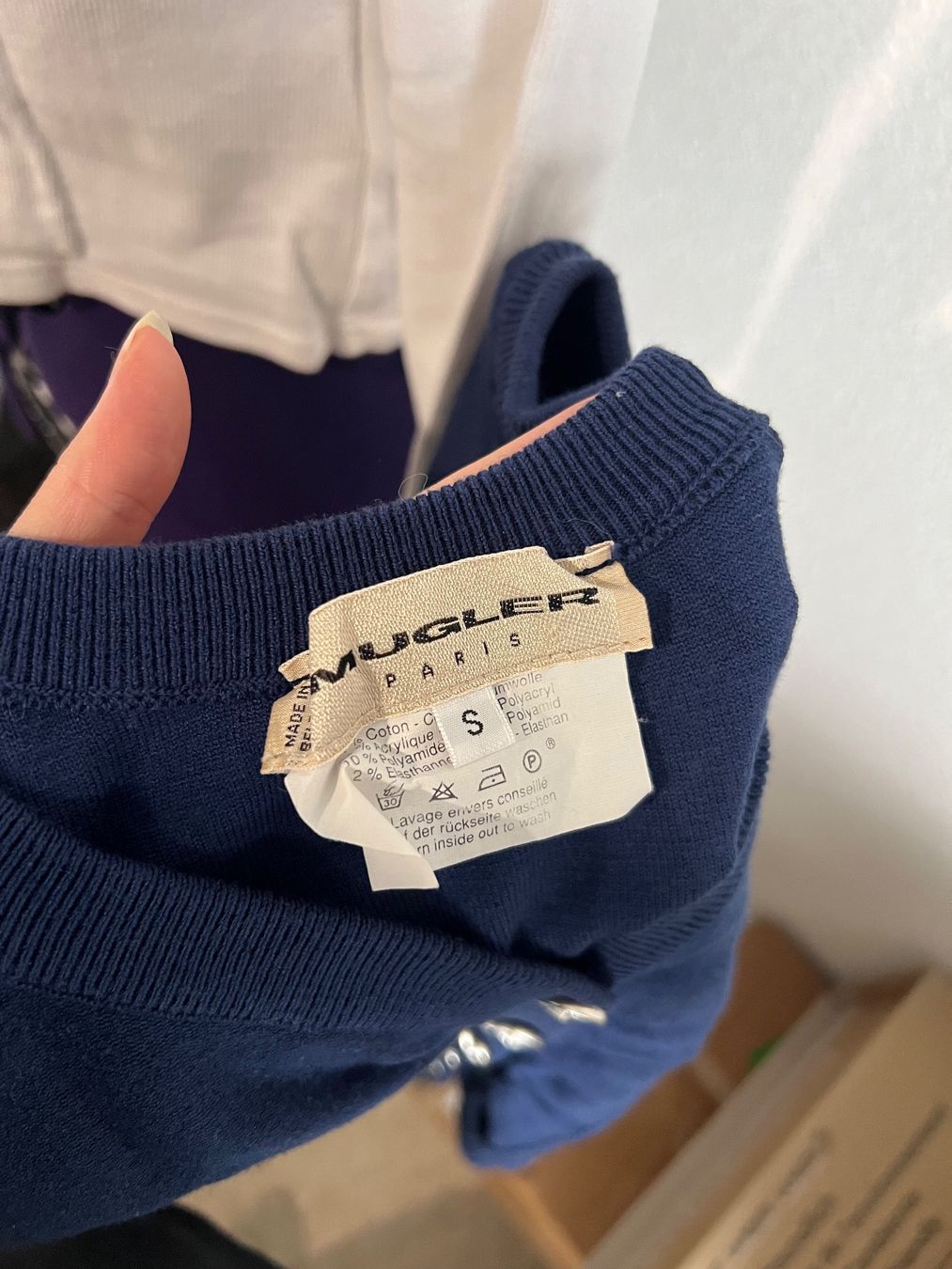Mugler Jacken: Mugler Cardigan Gr. S – Gebraucht aus Tagelswangen von SpicyChicken 3