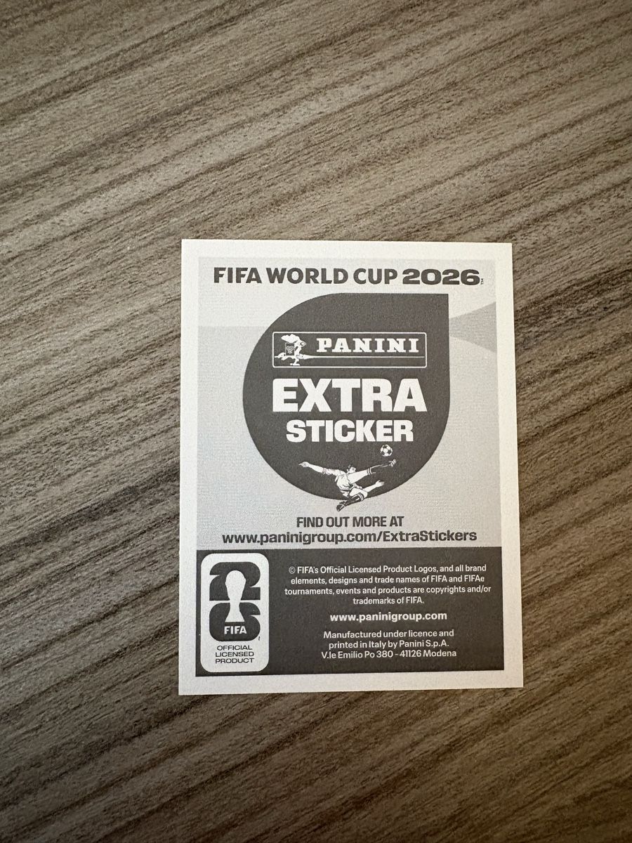 Panini Carte collezionabili: Panini Extra Sticker WM 2026 Heungmin Son normal – Nuovo e nell'imballaggio originale da Wünnewil venduto da VinRa 1