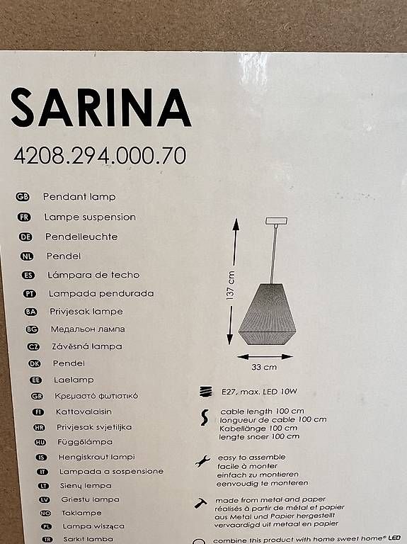 Lampadari & plafoniere: Hängeleuchte / Lampe Micasa – Nuovo e nell'imballaggio originale da Root venduto da misi04 3