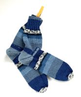 handgestrickte Wollsocken, 40/41, Aktion