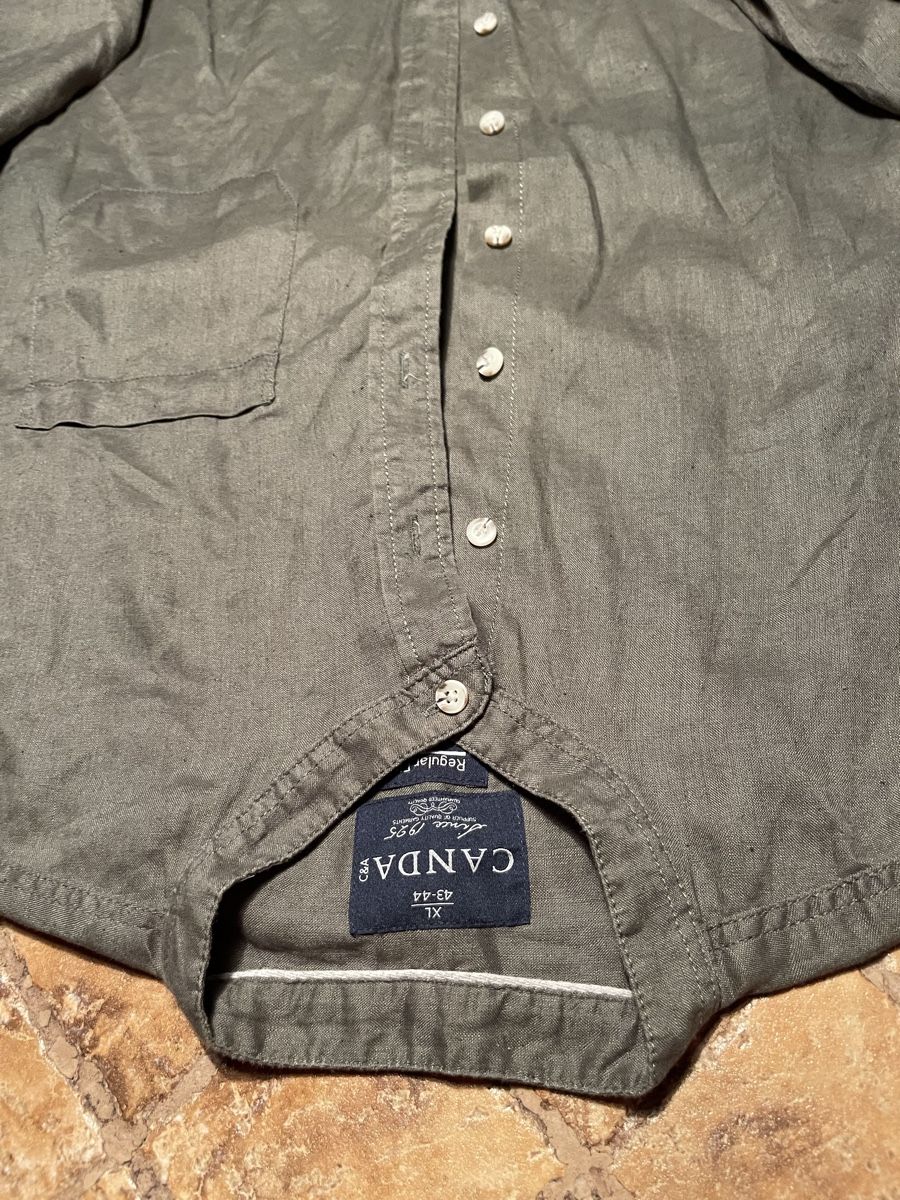 Camicie: Camicia Uomo di lino- XL👌new👌l’estate 👌chic e elegante – Nuovo (secondo la descrizione) da Gordevio venduto da LanaZimm 1