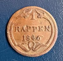 Kantonsmünze Schwyz, 1 Rappen 1846