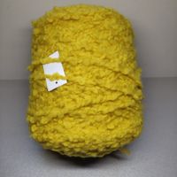 Sesia Bouclé Pelz Effekt Merino 94%, Art. Mammut 600g gelb
