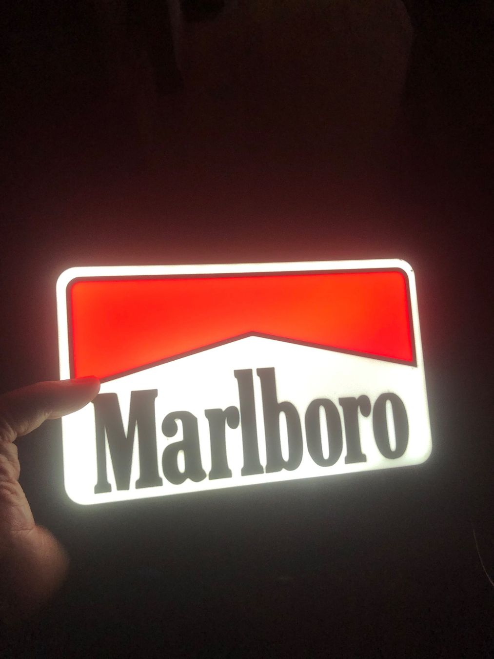 Lampade: Lampe décoration LightBox Marlboro – Nuovo (secondo la descrizione) da Noville venduto da Berlusconi55