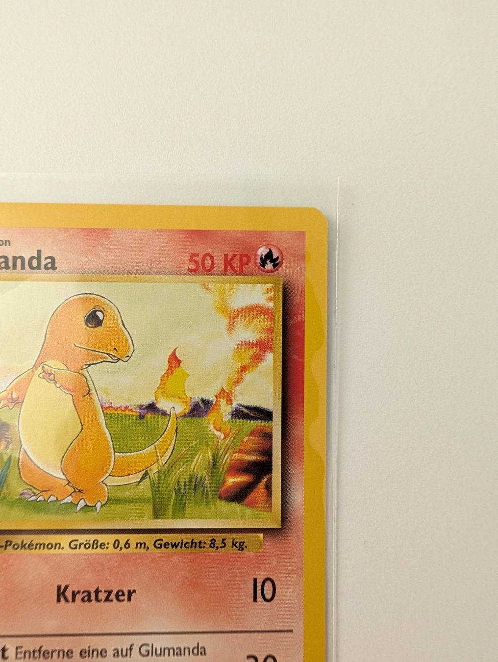 Pokémon Carte collezionabili: Glumanda, 1.Edition DE, Base Set, Boosterfrisch – Nuovo (secondo la descrizione) da Stein am Rhein venduto da Denis.17 3