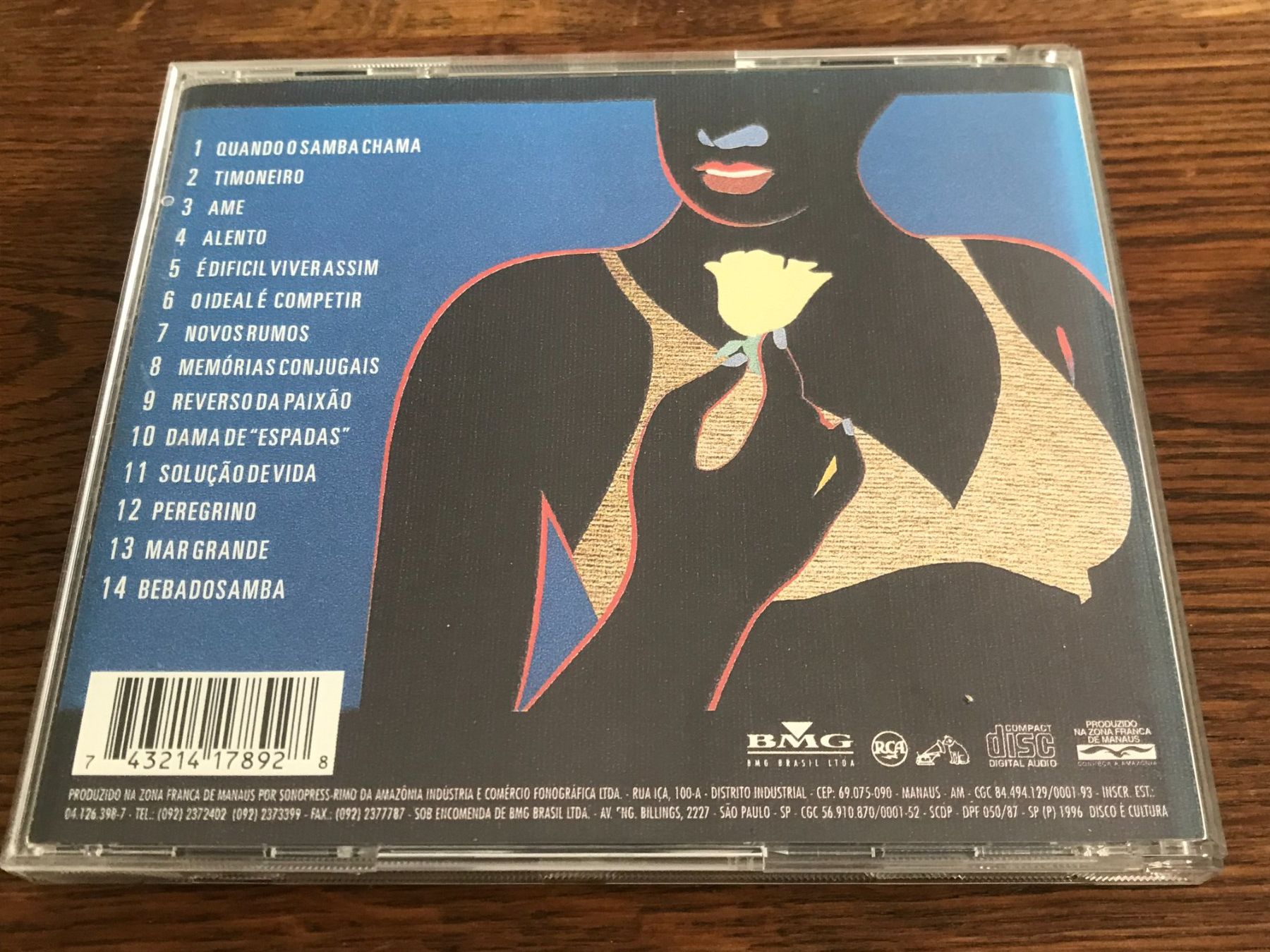 CD: PAULINHO DA VIOLA - Bebadosamba - Brasil – Usato da Buchs AG venduto da Archie 1