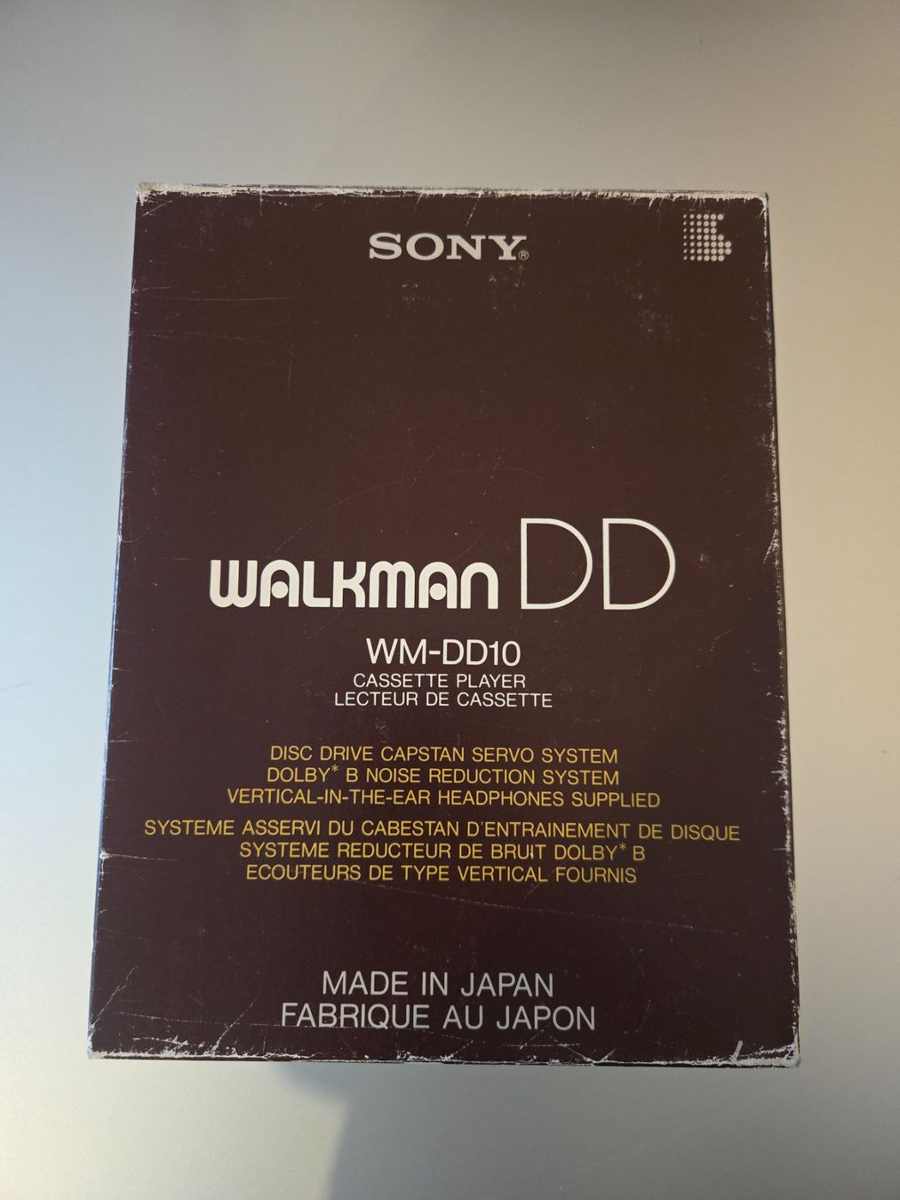 Sony Tragbarer Mediaplayer: Sony Walkman DD WM-DD10 Cassette Player, with Packing – Gebraucht aus Basel von noah27 1
