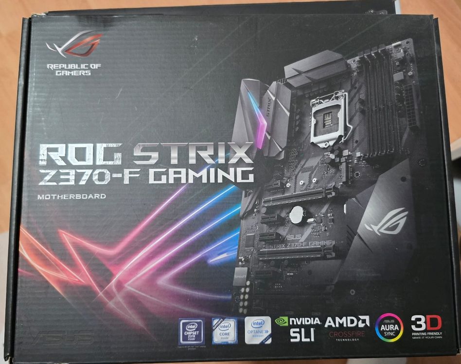 ROG STRIXZ-370-F Gaming Motherboardmit 4x 8GB TridentZ RGB , (Gebraucht ...