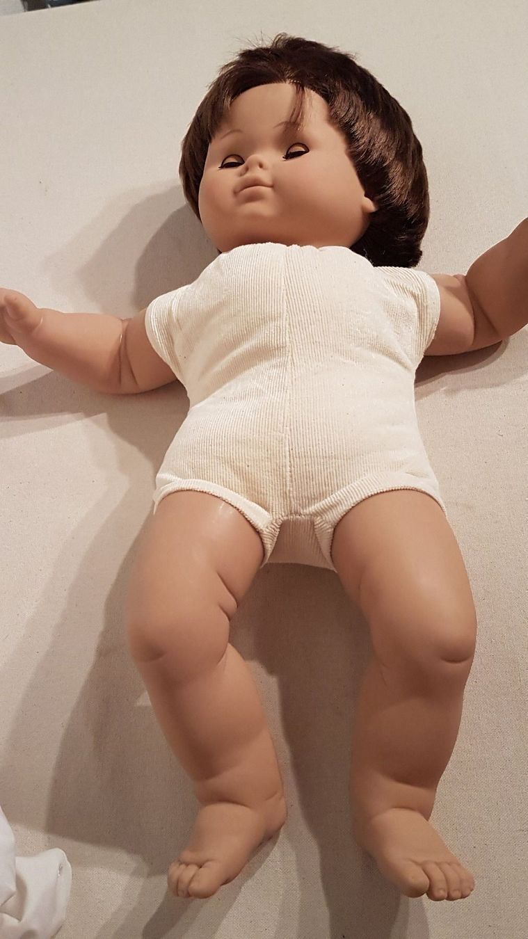 Bambole: Puppe mit Stoffbauch, Grösse 60cm – Usato da Thun venduto da Nordkapp 4