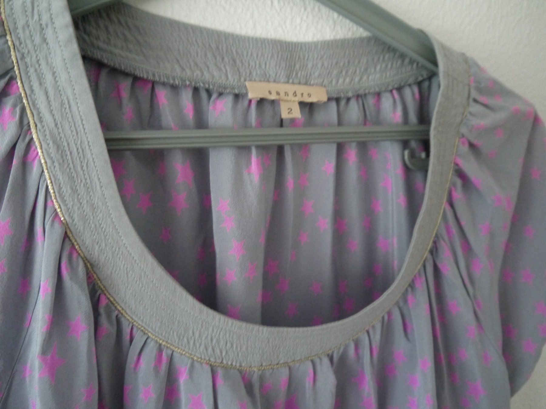 Sandro Vestiti: SANDRO Paris Kleid  aus 100% Seide Gr.2 – Usato da Hagendorn venduto da Blaf 1