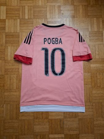 Juventus Turin Auswärtstrikot 15/16 #10 Pogba in Grösse M