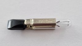 Jahn Telefonlampe weiss T5.5 24V 25mA 100 Stück
